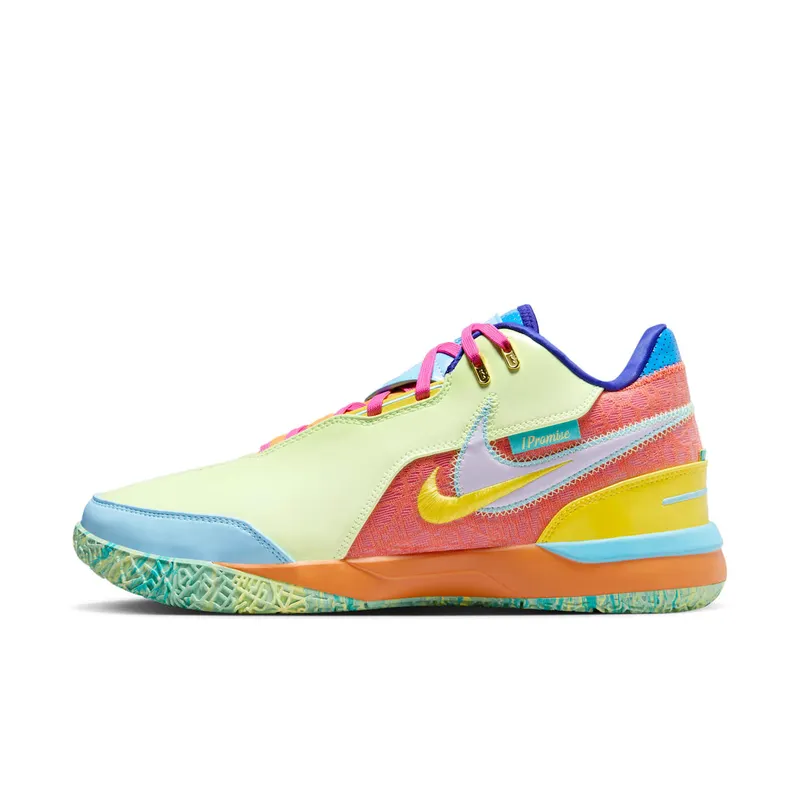Nike Zoom LeBron NXXT Gen AMPD IPS I Promise “Violet Mist / Barely Volt / Photo Blue” | FZ7885-500
