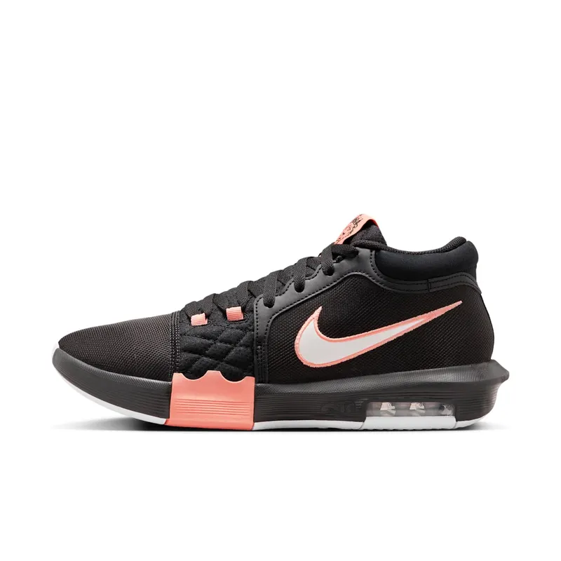 Nike LeBron Witness 8 Black Apricot Agate White | HQ2139-001