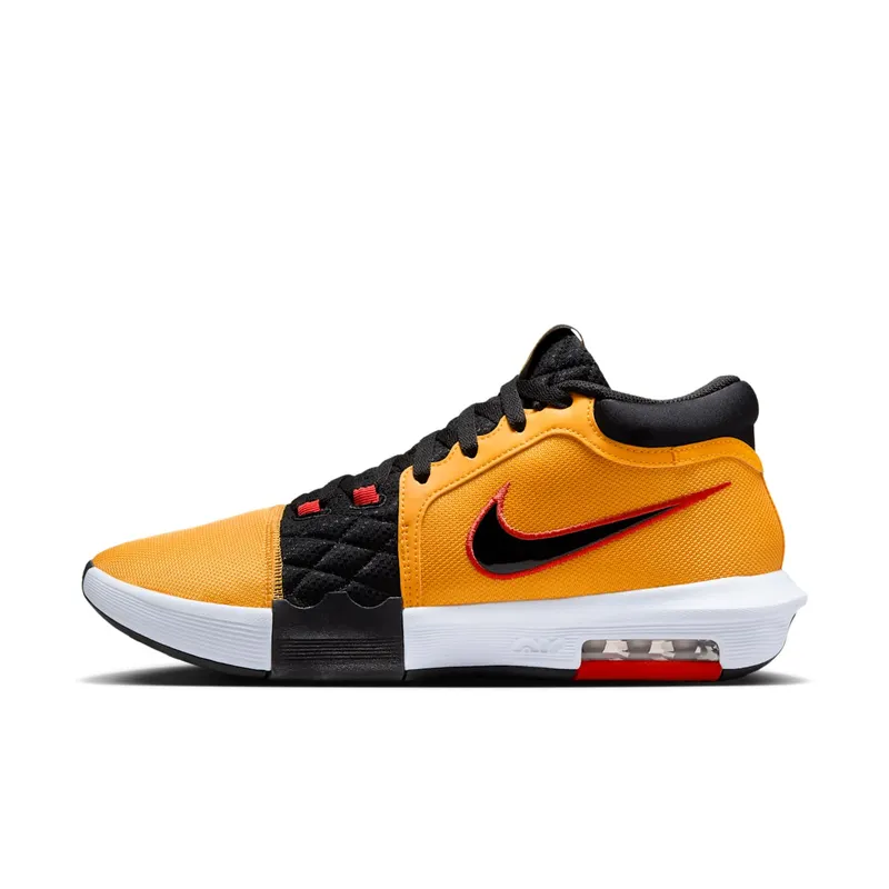 Nike LeBron Witness 8 Bruce Lee “Del Sol / Metallic Silver / Comet Red” | HQ2139-700