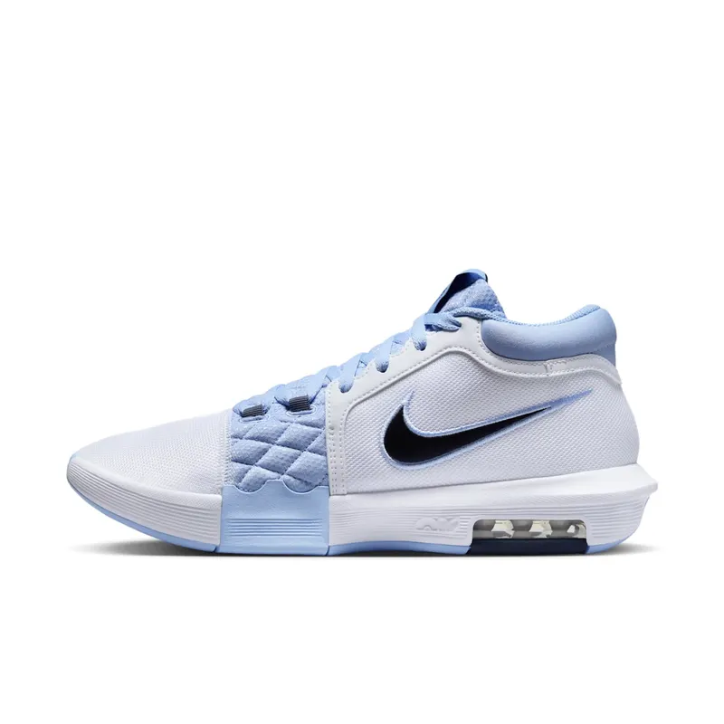 Nike LeBron Witness 8 UNC “White / Black / University Blue” | HQ2139-100