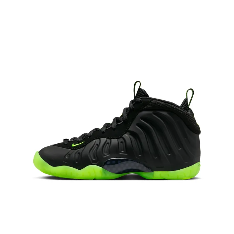 Nike Little Posite One GS “Black Volt” | HF0977-001