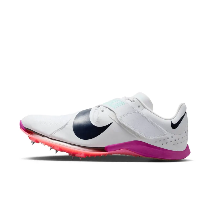 Nike Long Jump Elite White Bright Crimson Obsidian | FZ9326-101
