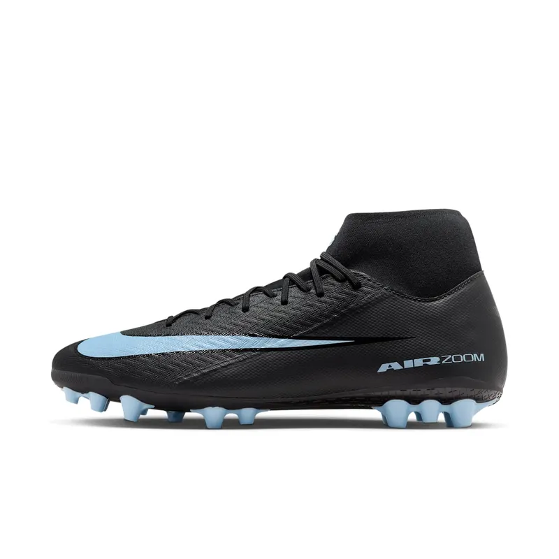 Nike Mercurial Superfly 10 Academy AG Shadow Pack “Black / Ice Blue” | FQ8329-001