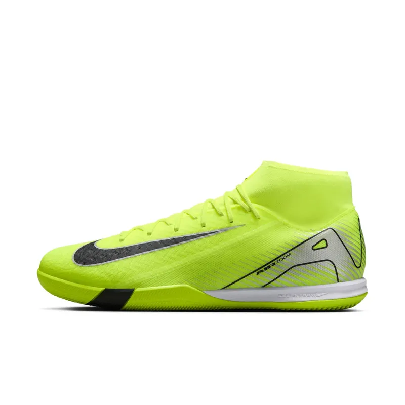 Nike Mercurial Superfly 10 Academy IC Volt Black | FQ8332-700