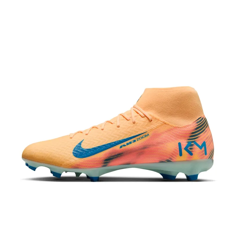 Nike Zoom Mercurial Superfly 10 Academy FG/MG Kylian Mbappé Melon Tint “Melon Tint / Igloo / Neo Turquoise” | FQ8293-801