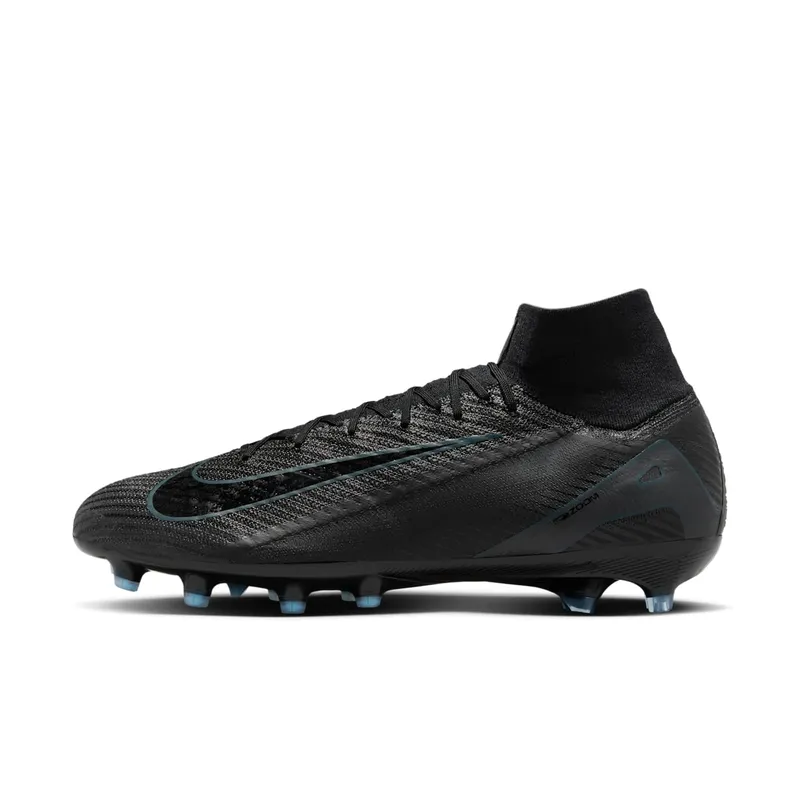 Nike Zoom Mercurial Superfly 10 Elite AG Shadow Pack “Black / Deep Jungle / Black” | FQ8339-002