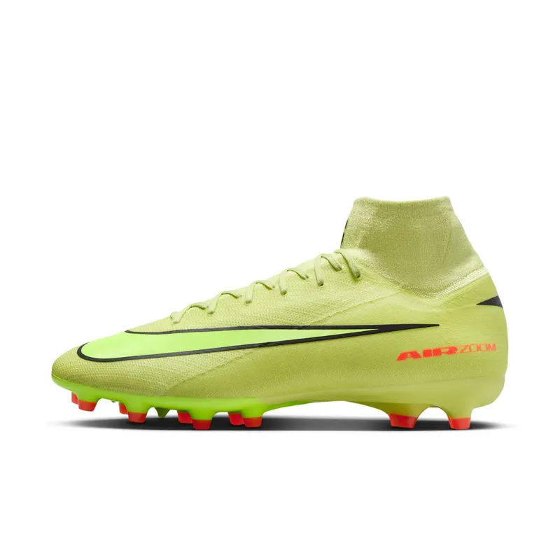 Nike Zoom Mercurial Superfly 10 Pro AG Max Voltage Pack “Limelight / Hyper Crimson / Volt” | HQ3161-300