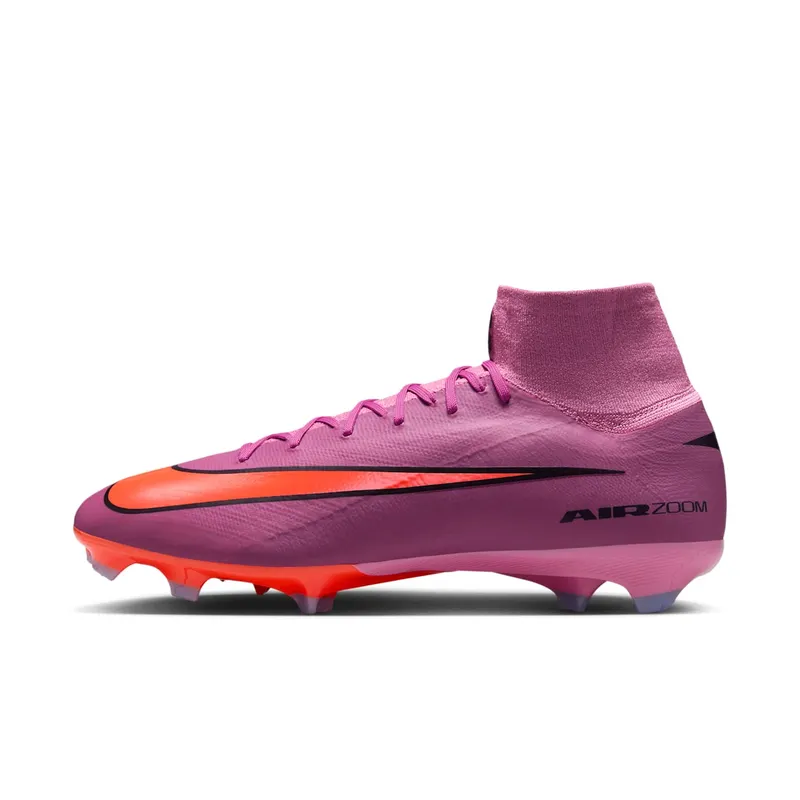 Nike Zoom Mercurial Superfly 10 Pro FG Magic Flamingo Total Crimson “Magic Flamingo / Total Crimson / Black” | HF9433-600