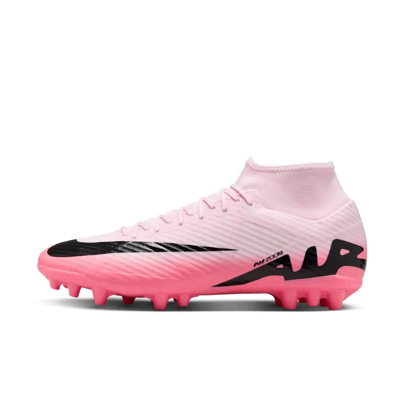 Nike Mercurial Superfly 9 Academy AG Pink Foam Black | DJ5622-601