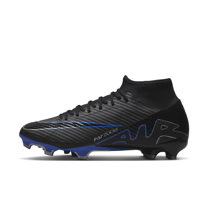 Nike Mercurial Superfly 9 Academy MG “Black / Hyper Royal / Chrome” | DJ5625-040