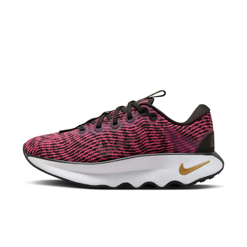 Nike Motiva Black Metallic Gold White Fireberry | DV1238-005