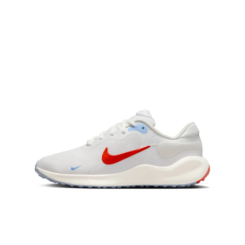 Nike Revolution 7 Summit White Sail Psychic Blue Picante Red | FB7689-104