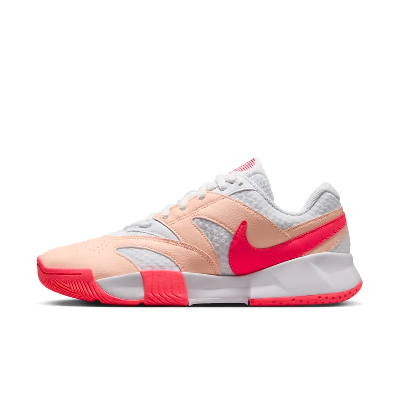 Nike Court Lite 4 White Crimson Tint Aster Pink Hot Punch | FD6575-101