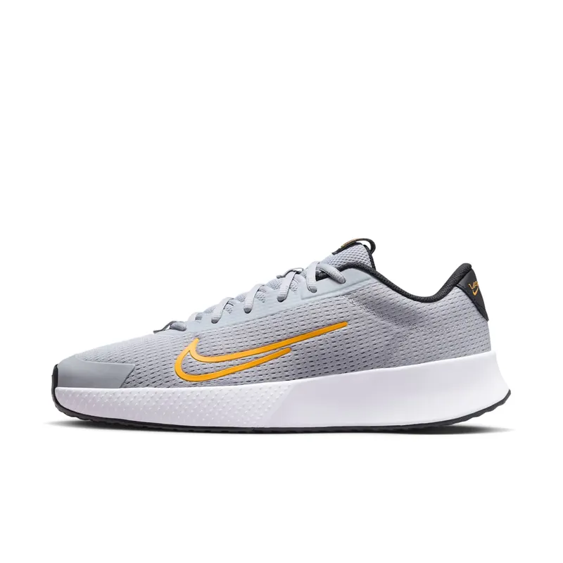 Nike Court Vapor Lite 2 HC Wolf Grey Black Laser Orange | DV2018-005