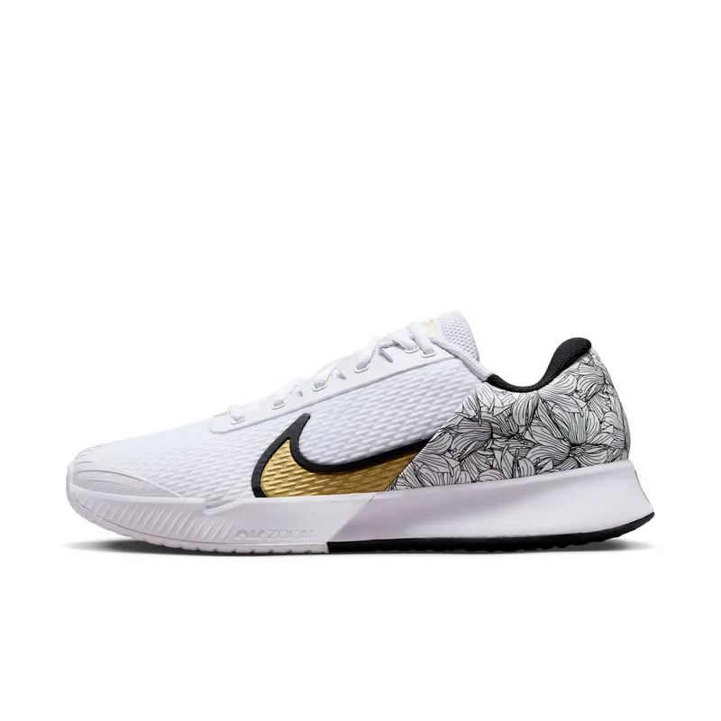Nike Court Air Zoom Vapor Pro 2 Magnolia “White / Black / Metallic Gold” | FZ8227-100