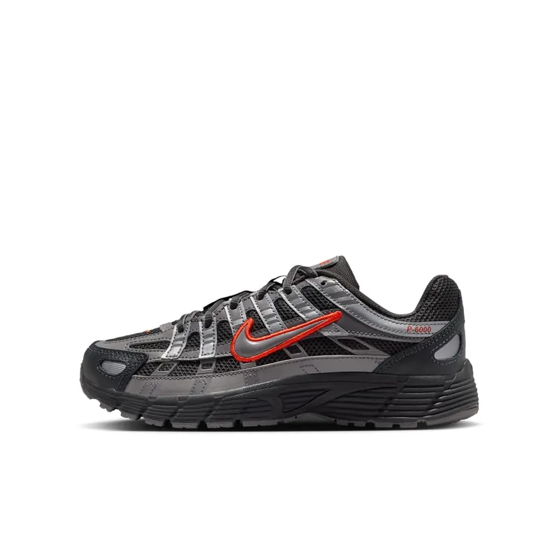 Nike P-6000 Anthracite Picante Red Metallic Cool Grey | HV5064-019