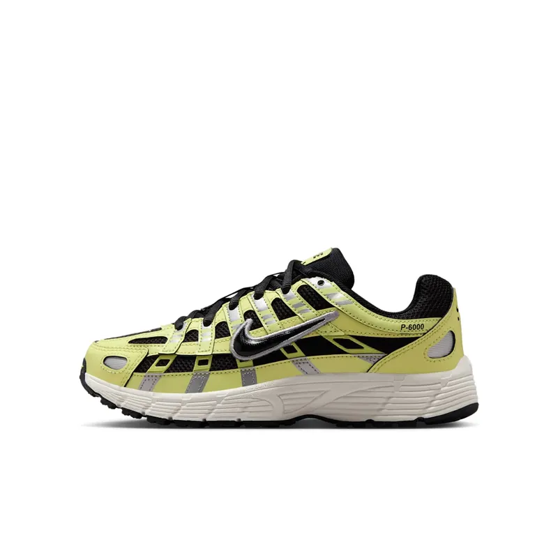 Nike P-6000 Light Lemon Twist Metallic Silver Sail Black | HV5064-702