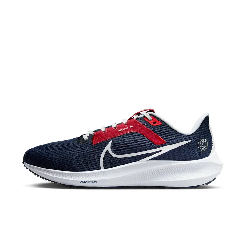 Nike Air Zoom Pegasus 40 PSG Paris Saint-Germain “Midnight Navy / University Red / White” | FN0015-400