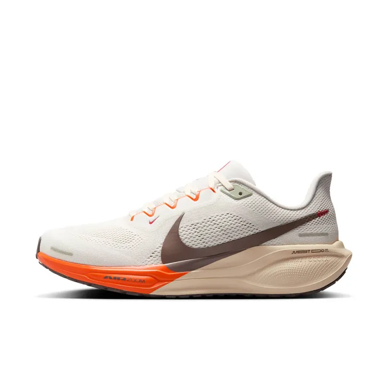 Nike Air Zoom Pegasus 41 Sail Light Khaki Safety Orange | HV5975-102