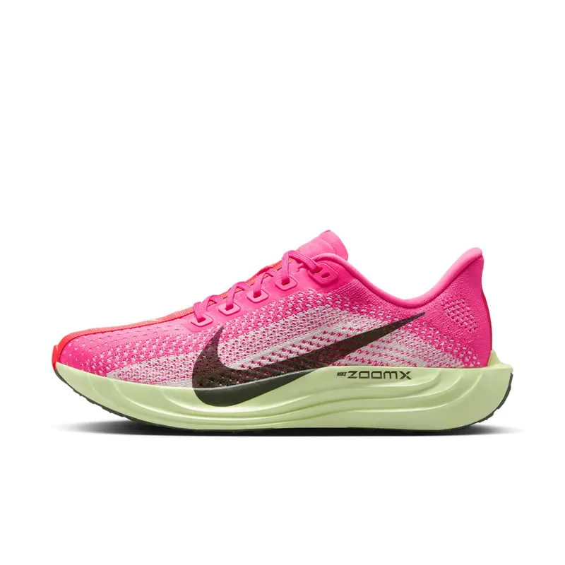 Nike Pegasus Plus Hyper Pink Bright Crimson Barely Volt Sequoia | HV3032-600