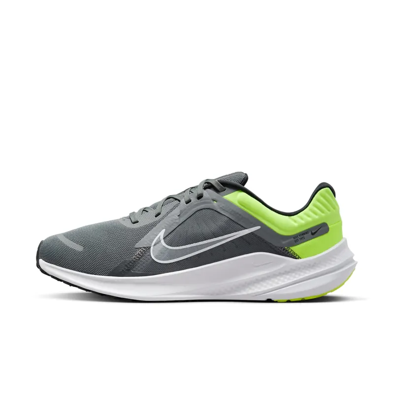 Nike Quest 5 Smoke Grey Volt Black White | DD0204-010