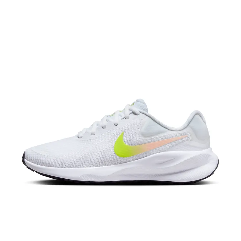 Nike Revolution 7 White Crimson Tint Dark Raisin Cyber | FB2208-103