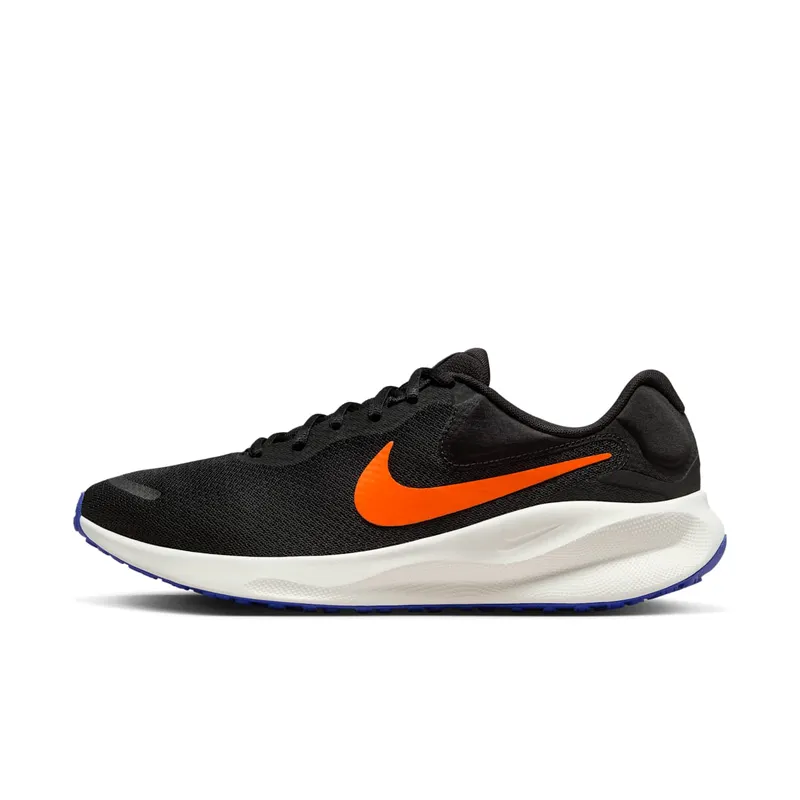 Nike REVOLUTION 7 “BLACK ASTRONOMY BLUE SAIL HYPER CRIMSON” | FB2207-008
