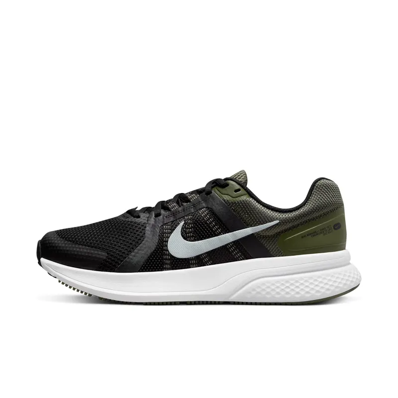 Nike Run Swift 2 Black Cargo Khaki “Black / Cargo Khaki / White” | CU3517-007