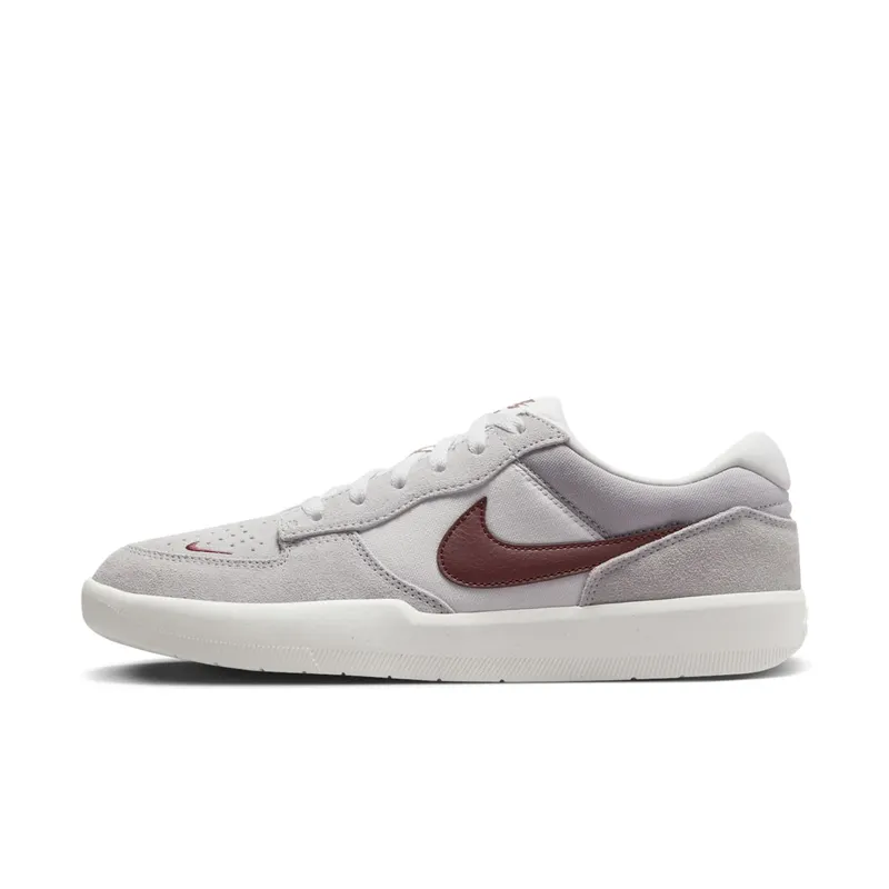 Nike SB Force 58 Platinum Tint Dark Red “Platinum Tint / Wolf Grey / Summit White” | FQ7637-001
