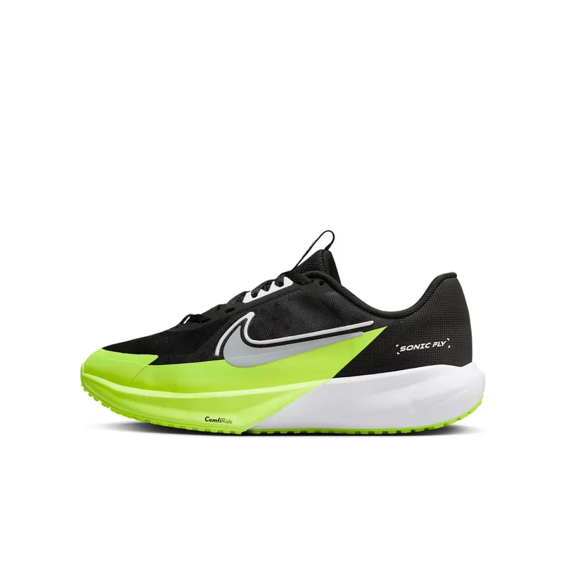 Nike Sonic Fly Black White Volt Wolf Grey | FZ0017-002