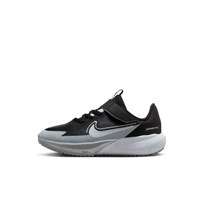 Nike Sonic Fly Black Wolf Grey White | FZ0016-001
