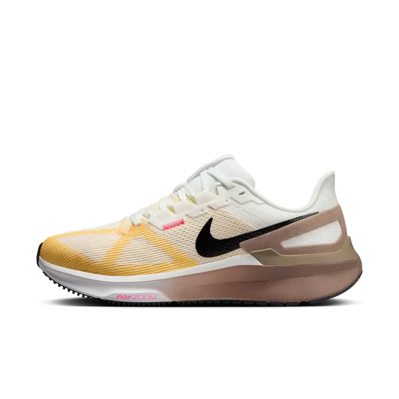 Nike Structure 25 Summit White Mink Brown Varsity Maize Black | DJ7884-110