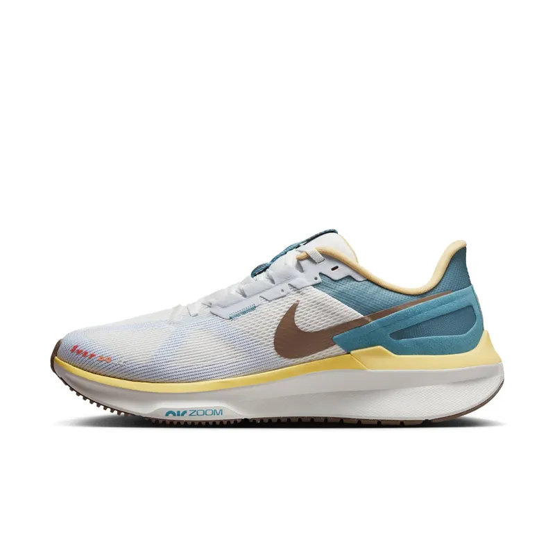 Nike Structure 25 Summit White Soft Yellow Mink Brown “Summit White / Summit White / Soft Yellow” | HV5976-121