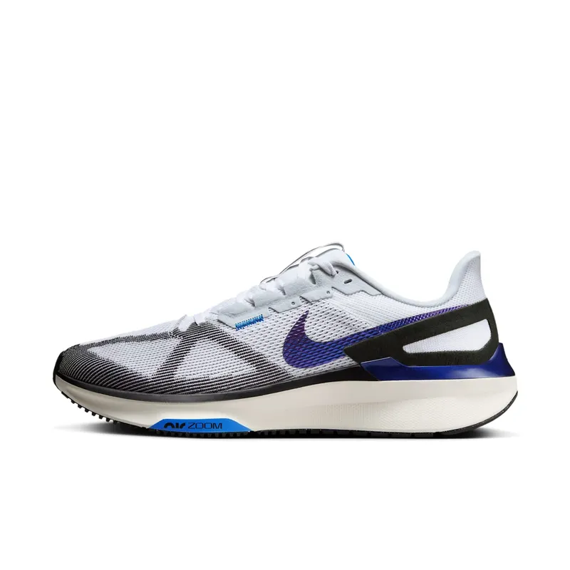 Nike Air Zoom Structure 25 White Black Sail Photo Blue | HV5222-100