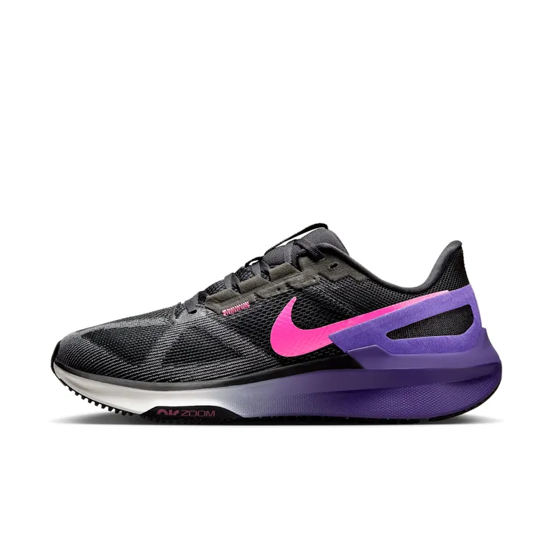 Nike Structure 25 Black Anthracite Field Purple Laser Fuchsia | DJ7883-010