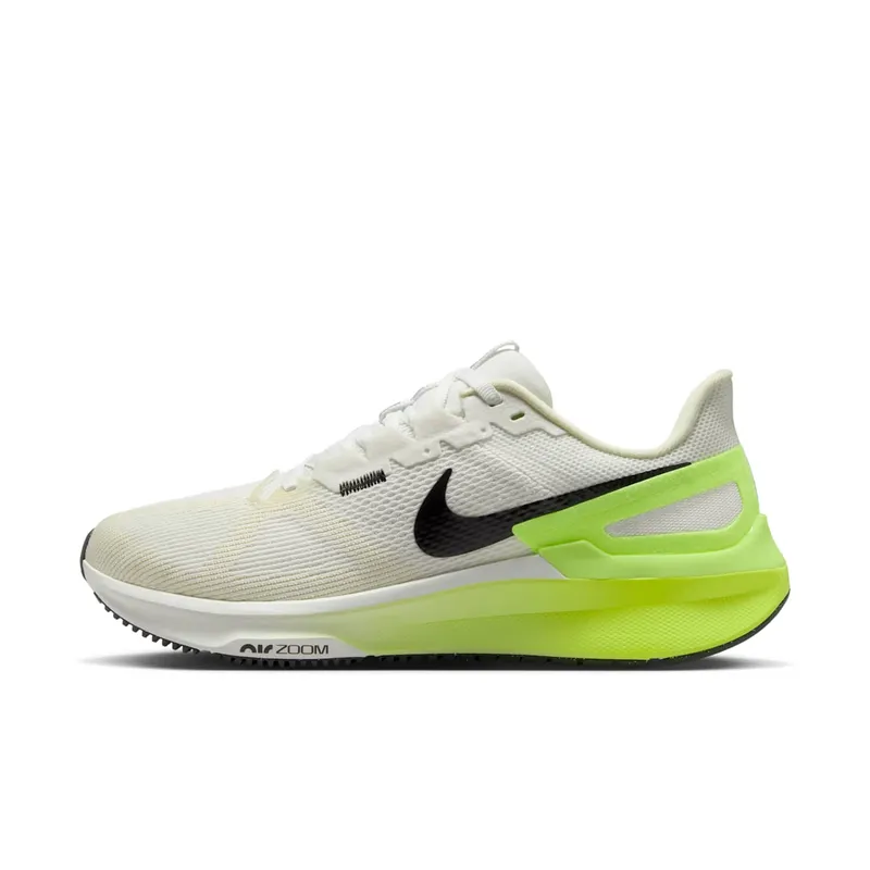 Nike Air Zoom Structure 25 Summit White Volt Coconut Milk Black | DJ7884-111