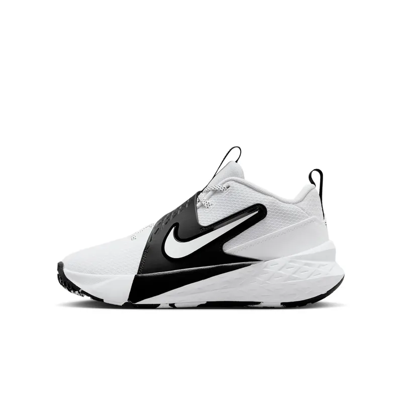 Nike Team Hustle D 12 White Black “White / Black / White” | HF6279-101
