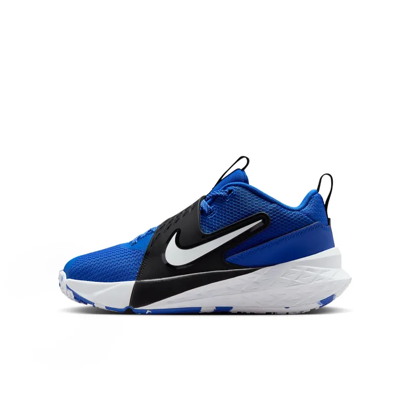Nike Team Hustle D 12 Game Royal Black White | HF6279-400
