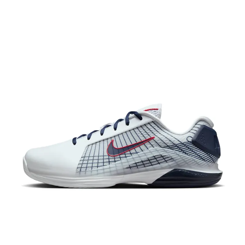 Nike Court Air Zoom Vapor 12 Hypersmash HC USA Hyperdunk “White / Sport Red / Pure Platinum” | HJ0549-100