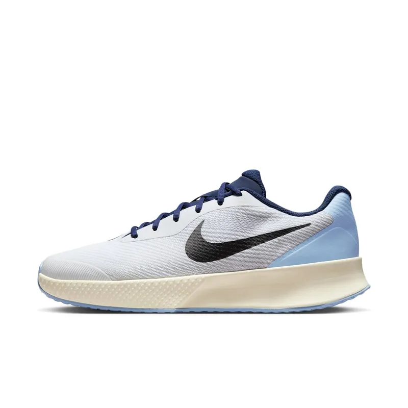 Nike Court Vapor Lite 3 HC White Midnight Navy Black | FZ2155-102