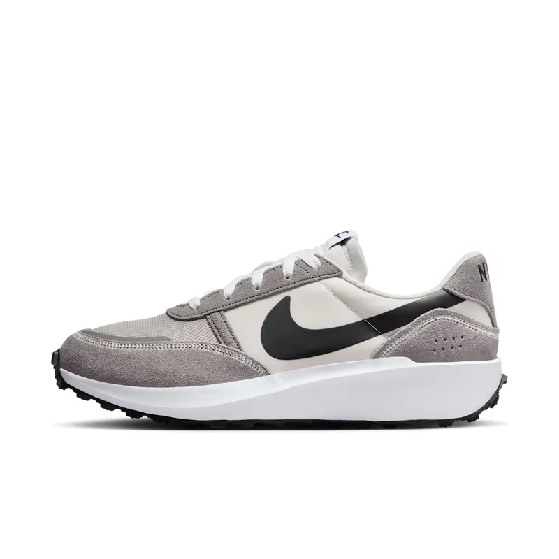 Nike Waffle Nav Phantom Black Flat Pewter White | FJ4195-003