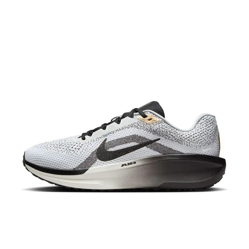 Nike Winflo 11 SE White Metallic Gold Light Smoke Grey Black | HQ7975-100