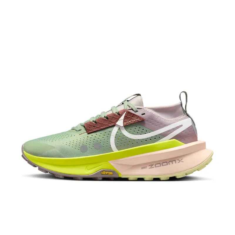 Nike ZoomX Zegama 2 Jade Horizon Cyber Crimson Tint Sail | FD5191-300