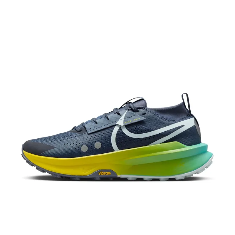 Nike ZoomX Zegama 2 Thunder Blue Diffused Blue Opti Yellow Glacier Blue | FD5190-402