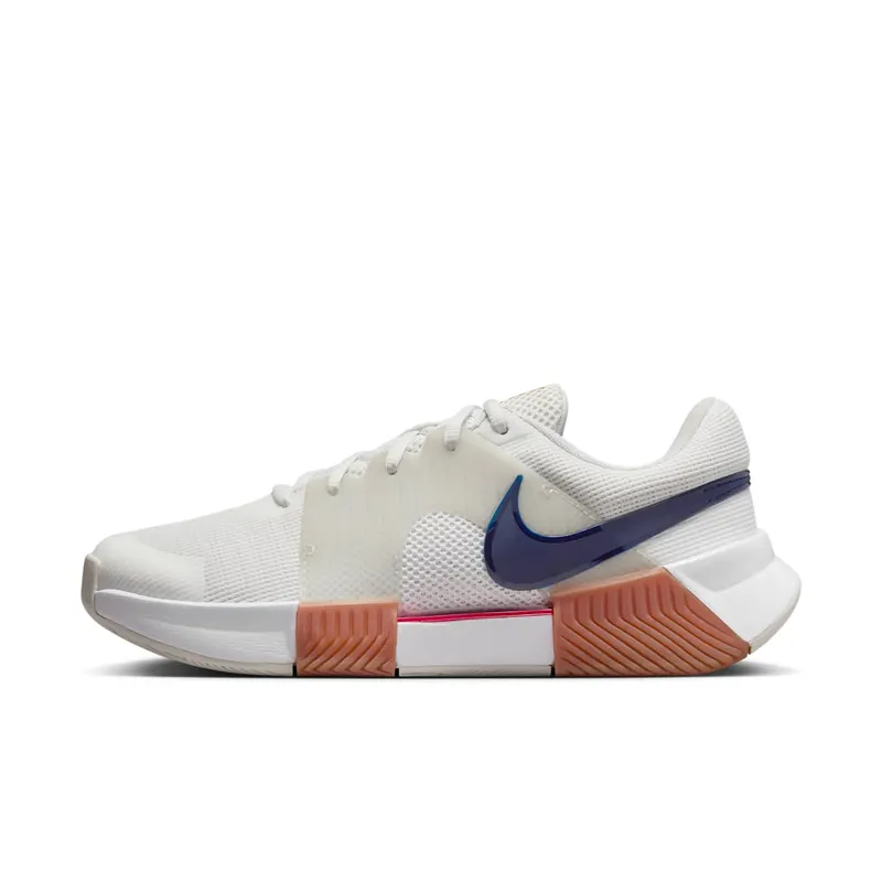Nike Zoom GP Challenge 1 HC Summit White Light Bone University Red Binary Blue | FB3148-103