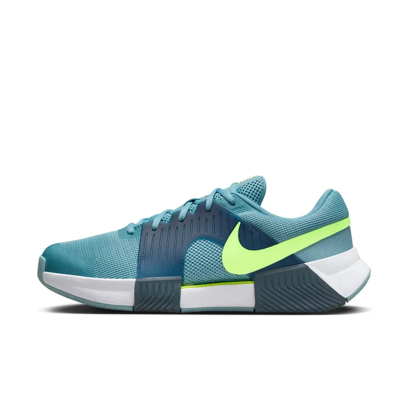 Nike Zoom GP Challenge 1 HC Denim Turquoise Armory Navy Volt | FB3147-401