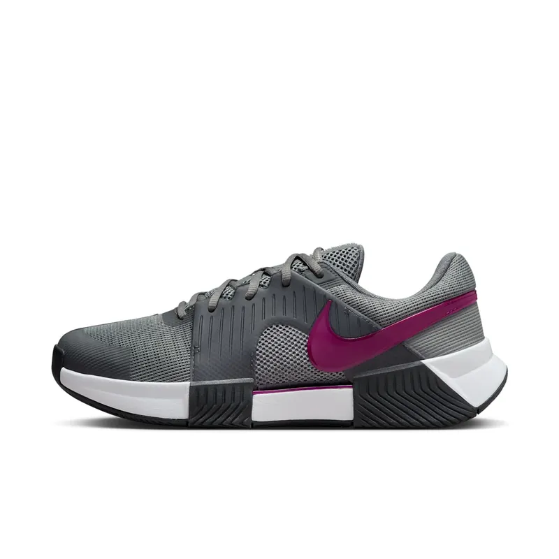 Nike Zoom GP Challenge 1 HC Smoke Grey Dark Smoke Grey Photon Dust Sangria | FB3147-006