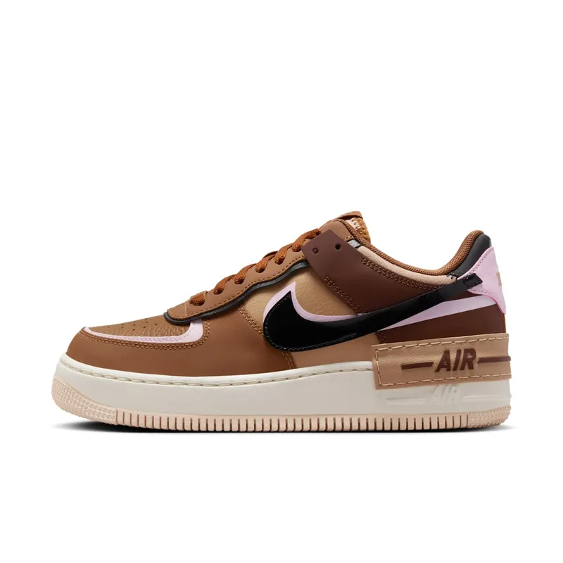 Nike Air Force 1 Low Shadow Light British Tan Pink Foam “Light British Tan / Pink Foam / Hemp” | DZ1847-200