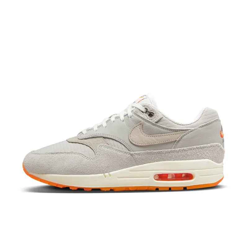 Nike Air Max 1 PRM Light Iron Ore Total Orange “Light Iron Ore / Total Orange / Flat Pewter” | FQ8731-012