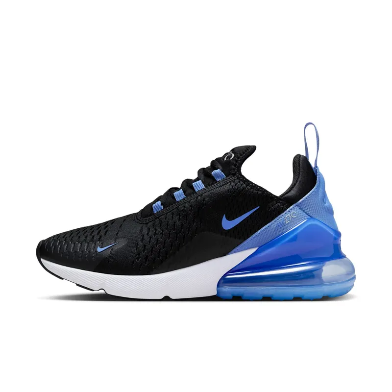 Nike Air Max 270 Black Metallic Silver Royal Pulse | AH6789-015